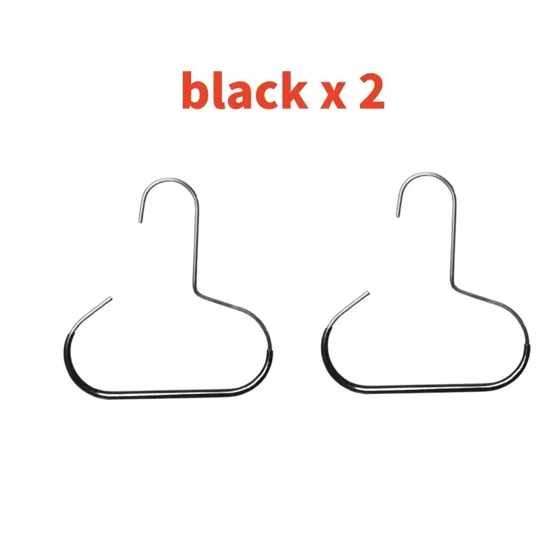 Durable Circle Ring Hat Hanger Non-marking Non-slip Hat Storage Hook Scarf Towel Tie Hanging Rack Hats Display Rack Saving Space