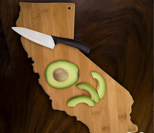 California State-Shaped Bamboo