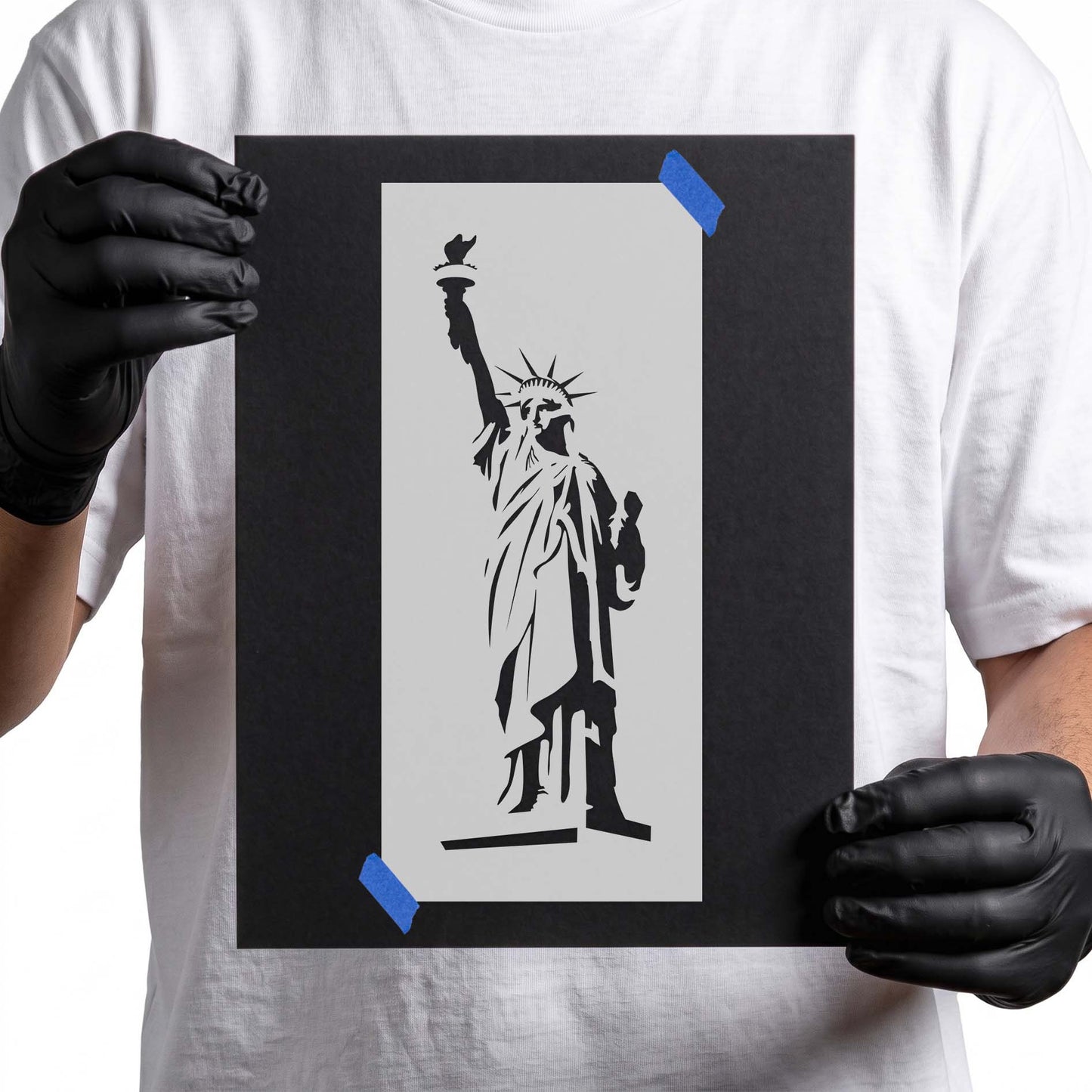 Statue of Liberty Stencil