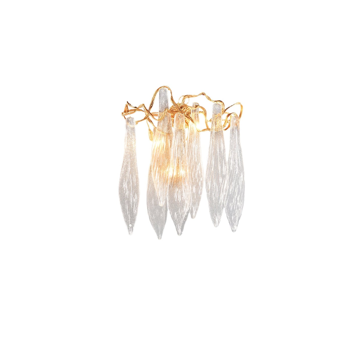 Waterfall Crystal Wall Lamp