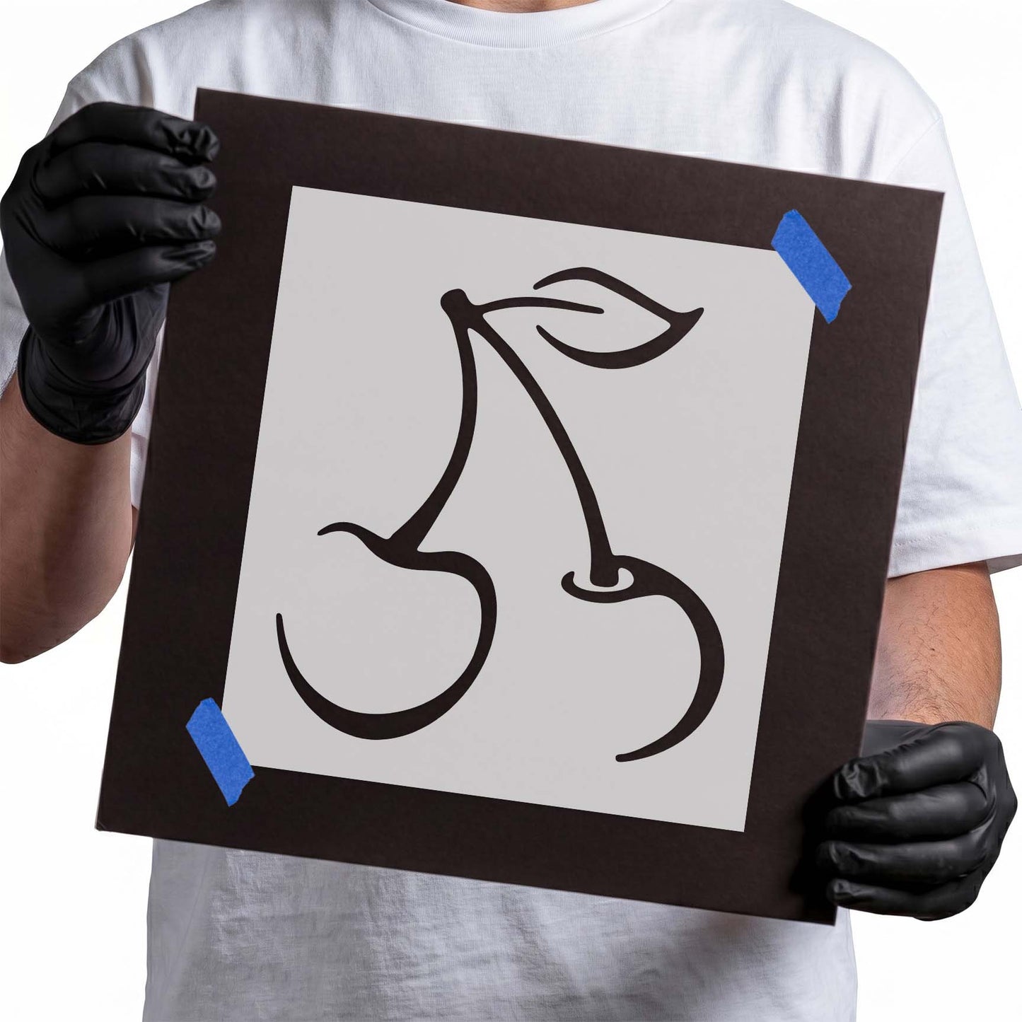 Cherries Stencil