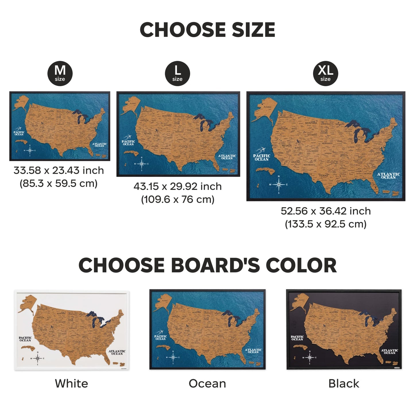 Cork USA Maps