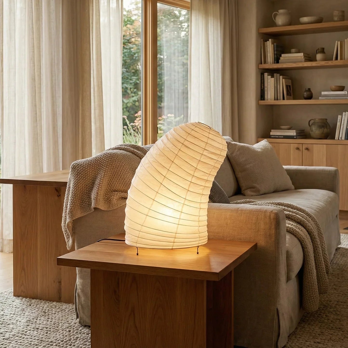 Akari Curved VB-13T Table Lamp