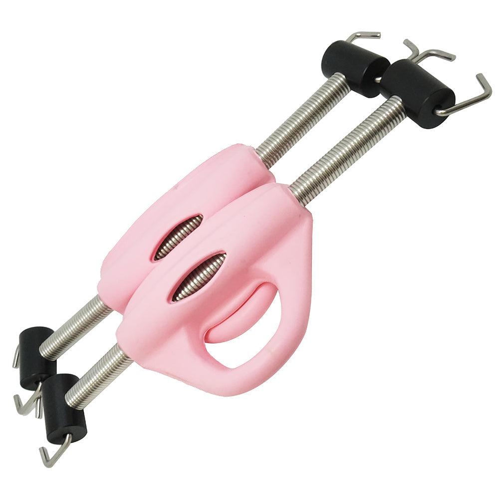 Scuba Choice Diving SS Pink Spring Fin Straps Pin Style - Pair