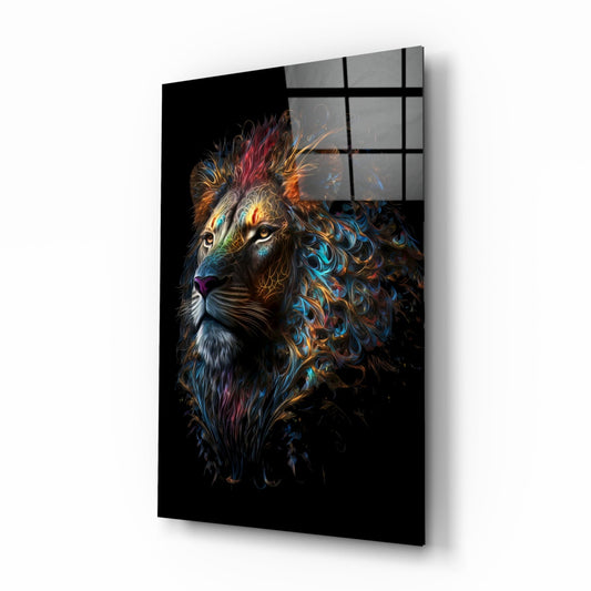 Sparkling Glory Glass Wall Art || Designer Collection