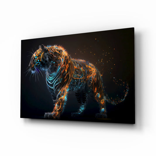 Sparkling Glory Glass Wall Art || Designer Collection