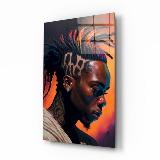 Roy Woods Glass Wall Art || Designer Collection