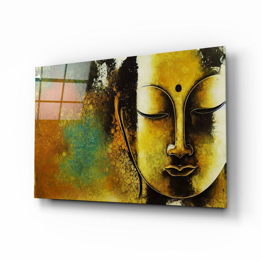 Buddha Glass Wall Art || Designer Collection