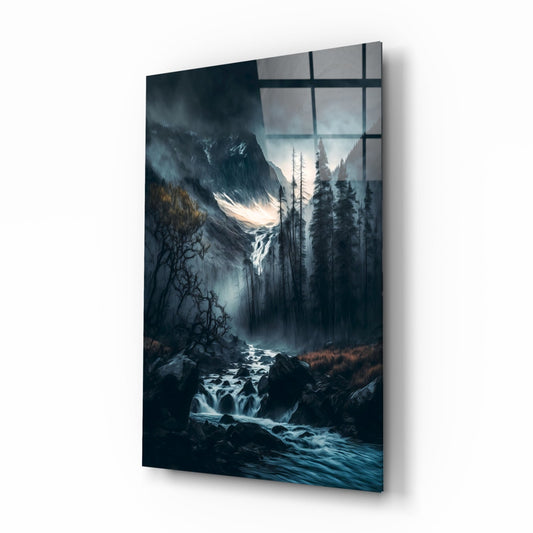 Dreamtopia Glass Wall Art || Designers Collection