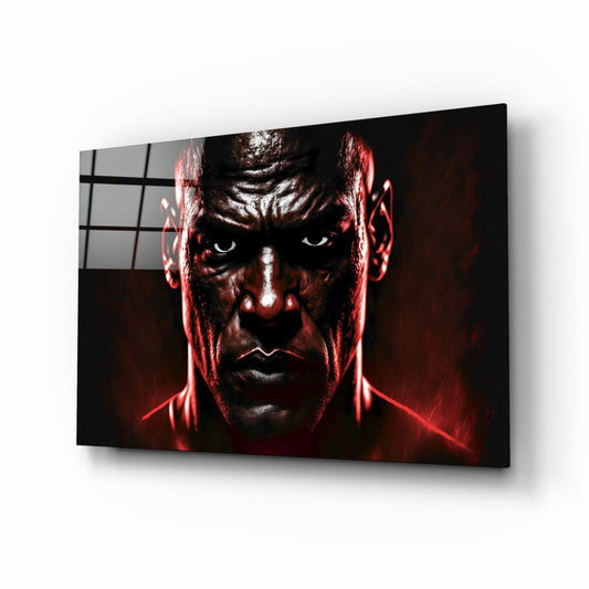 Iconic Michael Jordan Glass Wall Art || Designer Collection