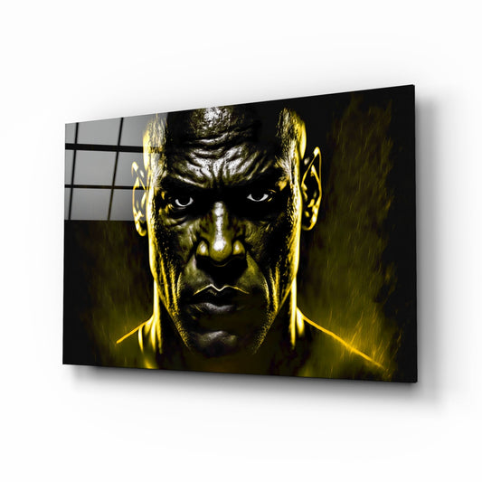 Iconic Michael Jordan Glass Wall Art || Designer Collection