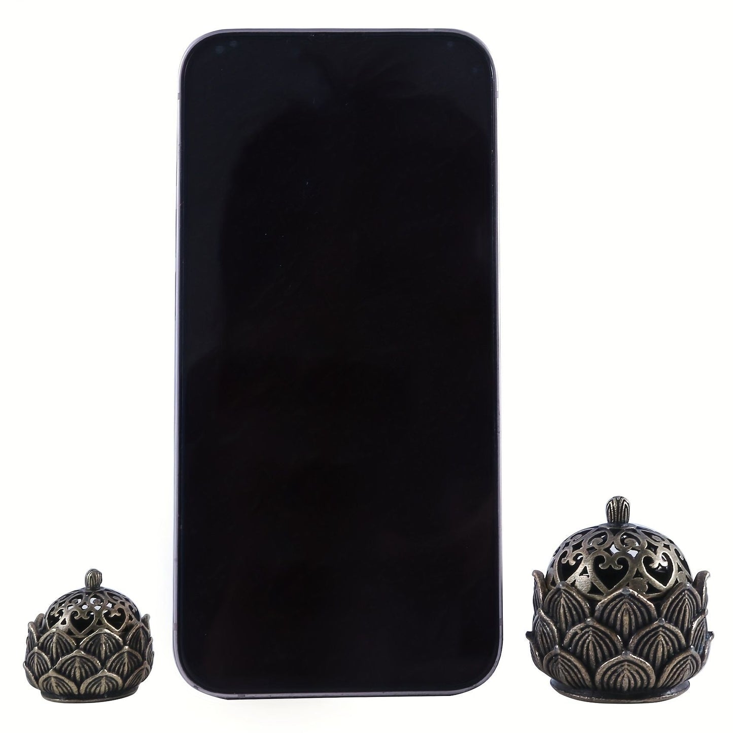 Handcrafted Lotus Shaped Incense Burner - Ideal for Relaxing Tea Ceremonies