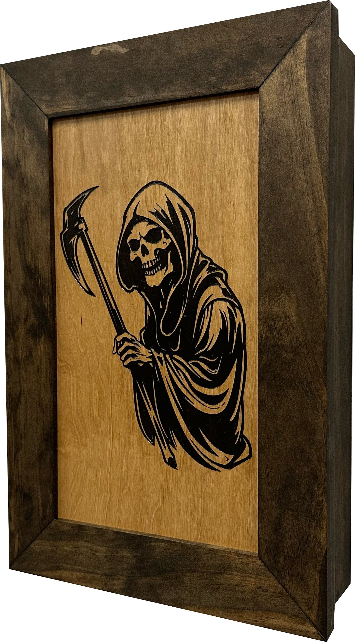 Grim Reaper Hidden Gun Safe Concealment Shelf Concealed Furniture