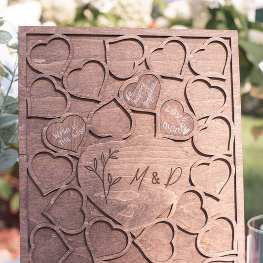 Alternative Wedding Guest Book Rectangle