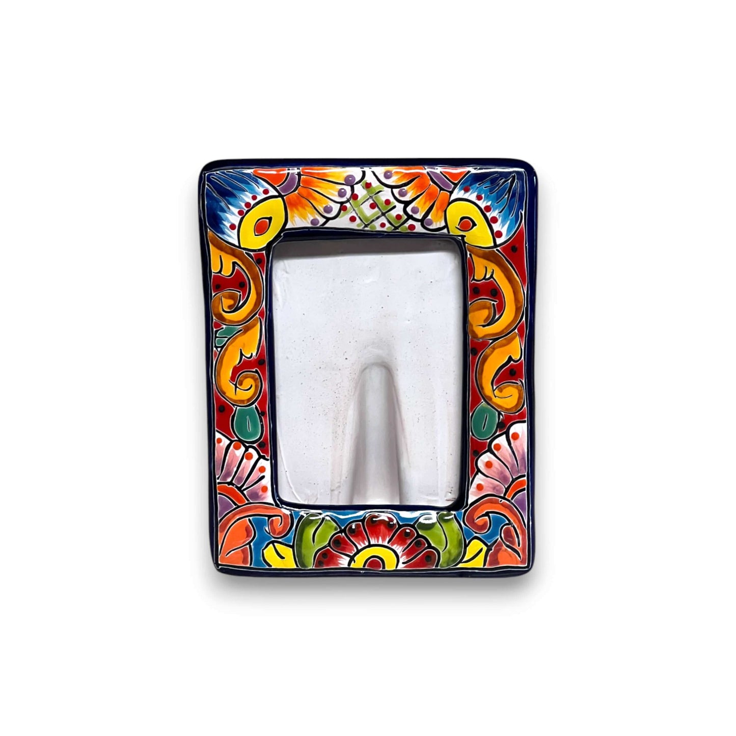 Talavera Picture Frame | Colorful Handmade Mexican Home Decor