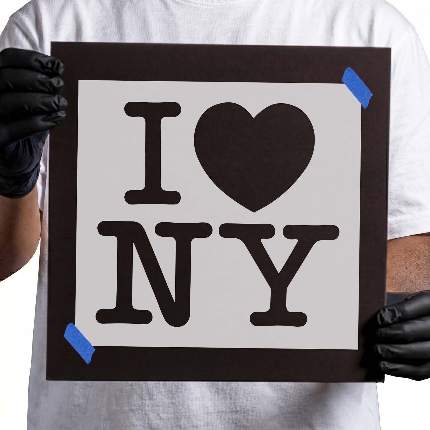 I Love New York Stencil