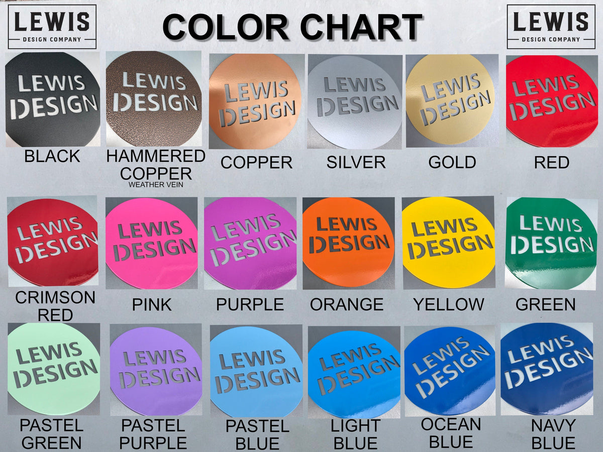 Custom Golf Scorecard Display | Personalized Metal Golf Decor