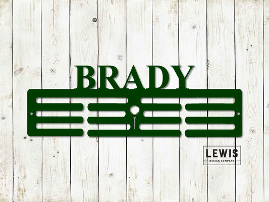 Custom Golf Medal Hanger | Personalized Award Display