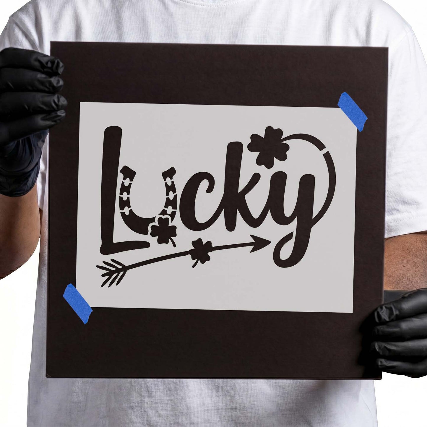 St. Patrick's Day Lucky Stencil