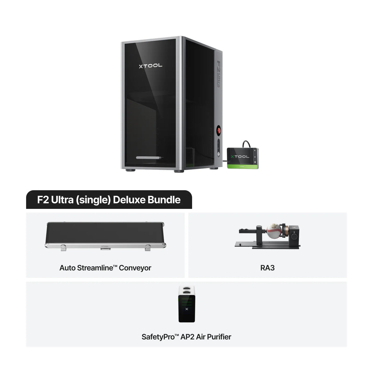 xTool F2 Ultra 60W MOPA & 40W Diode Dual Laser Engraver