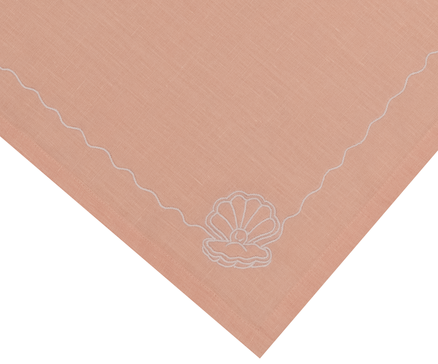 Hand Embroidered Marine Life Napkins 18" x 18" (Set of 4)