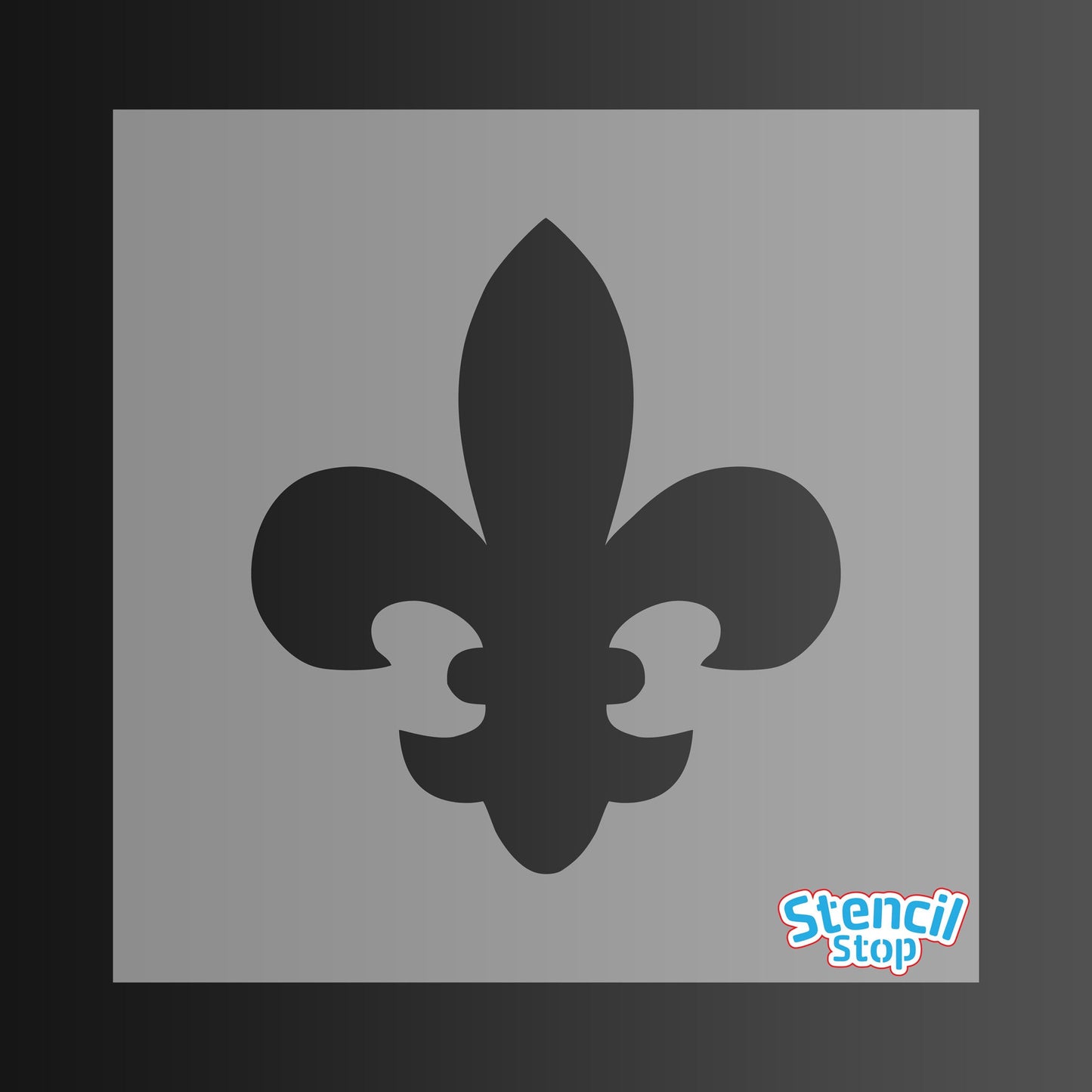 New Orleans Fleur-de-lis Stencil
