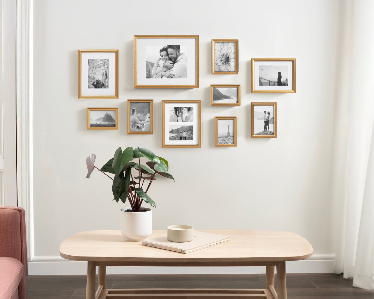 Adlynn Glam Wall Picture Frame Set