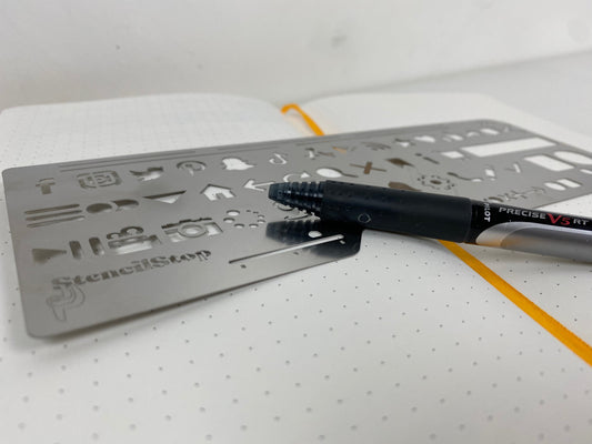UX Design Stencil, Stainless Steel