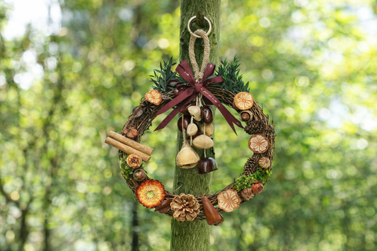 "Festive Forest Wreath" Vine Wreath