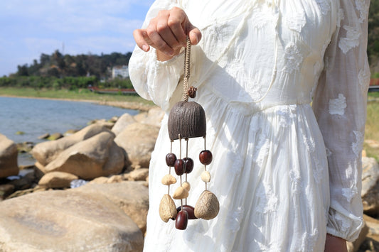 "Forest Chime" Seed Bell Mobile