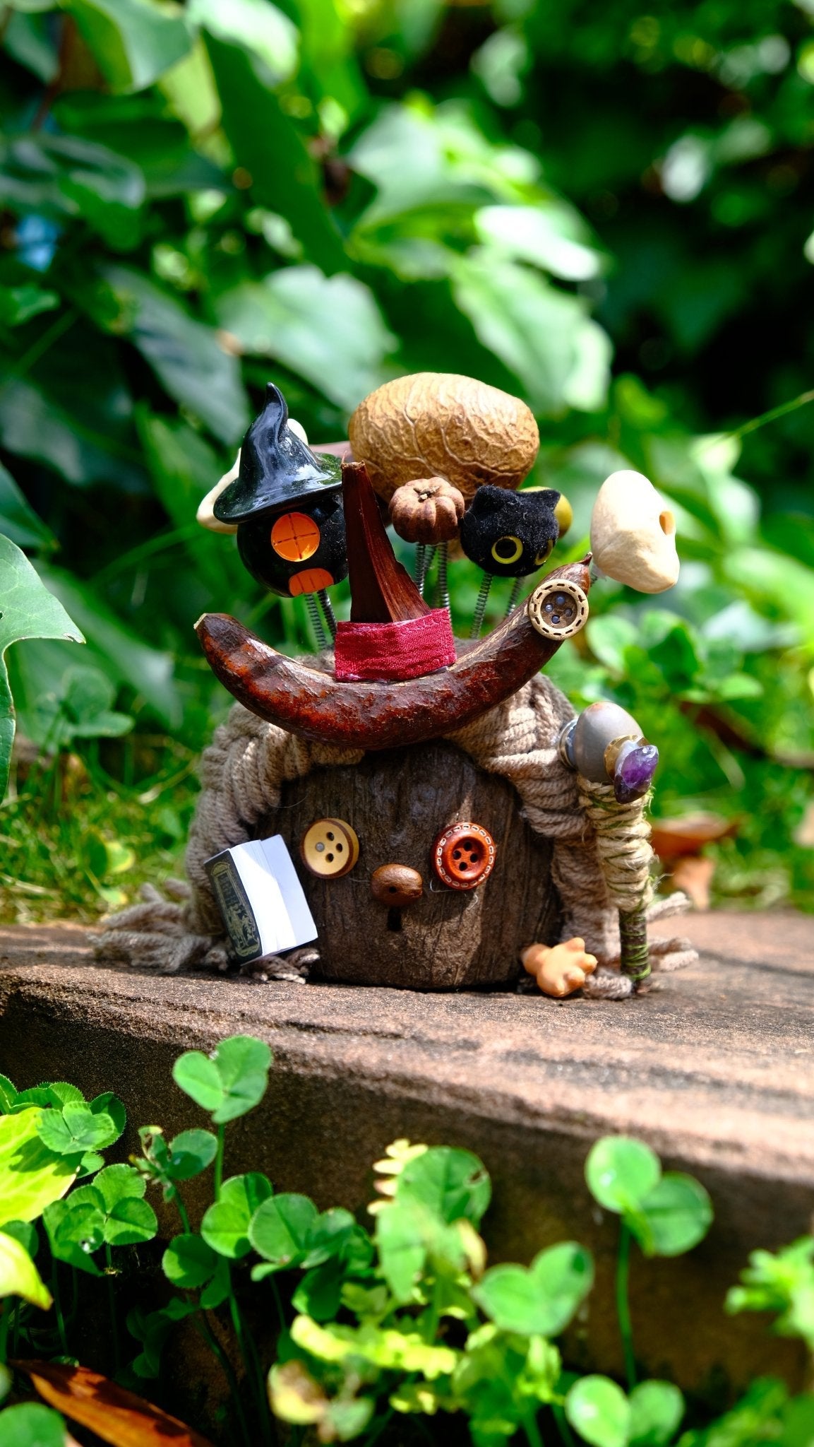 "The Forest Wizard" Seed Doll