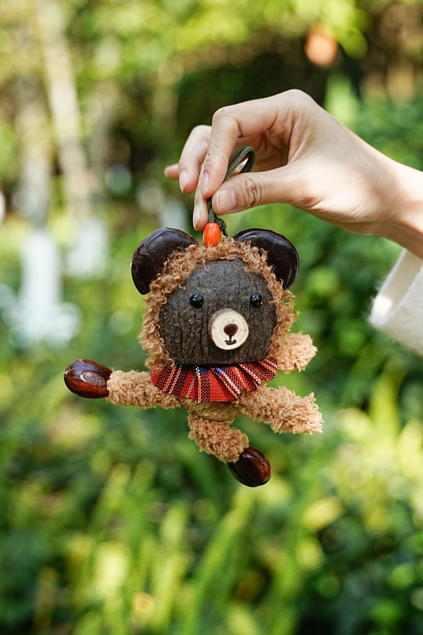 "Woodland Tales" Seed Wood Bag Charm