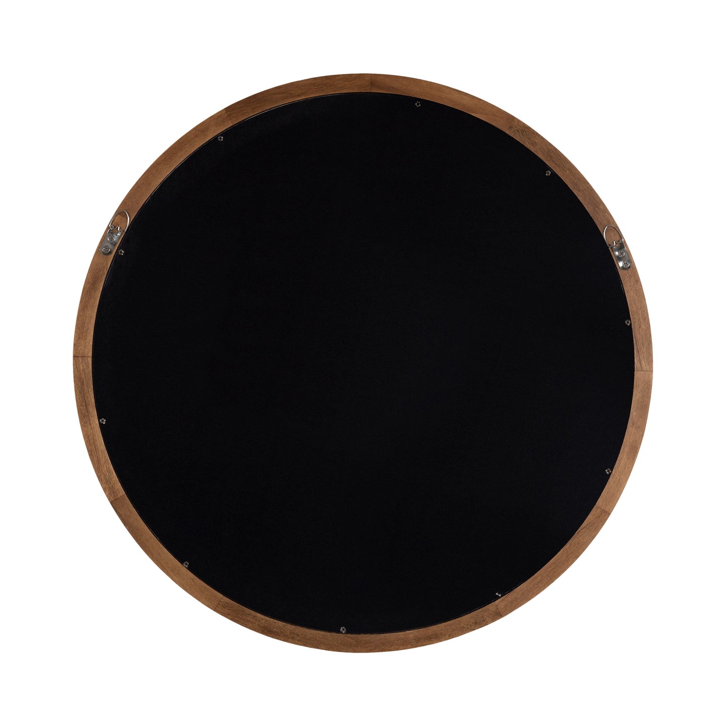 Hatherleigh Round Wood Wall Mirror