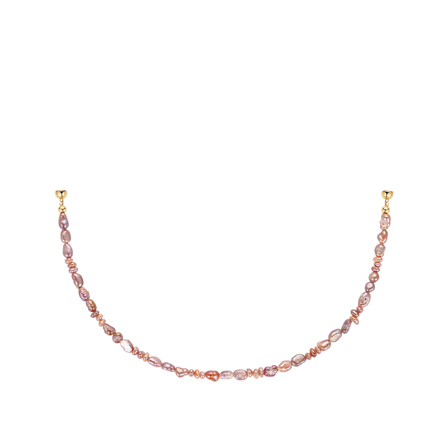 Mauve Pearls Bracelet