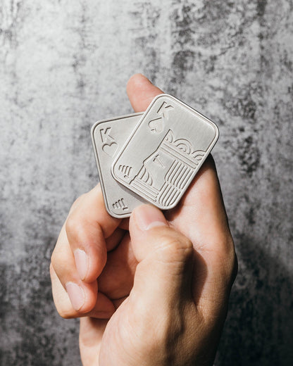 SHUFFLE POCKET KINGS V2 (Satin Silver)