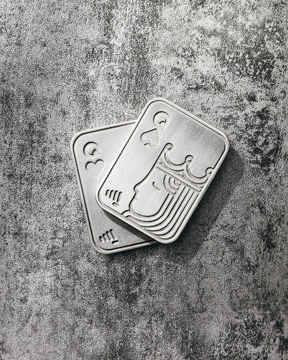 SHUFFLE POCKET QUEENS V2 (Satin Silver)