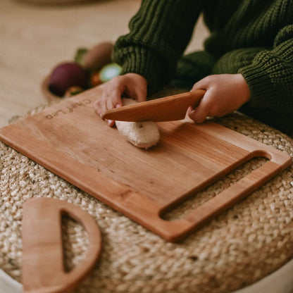 Safe Cutting Board and Knives