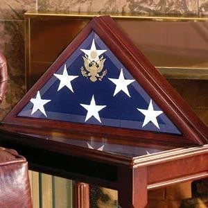 101st Airborne Flag Case, Large WWII veteran flag case