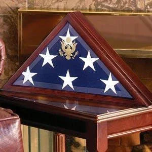 Flag Display cases with additional Flag