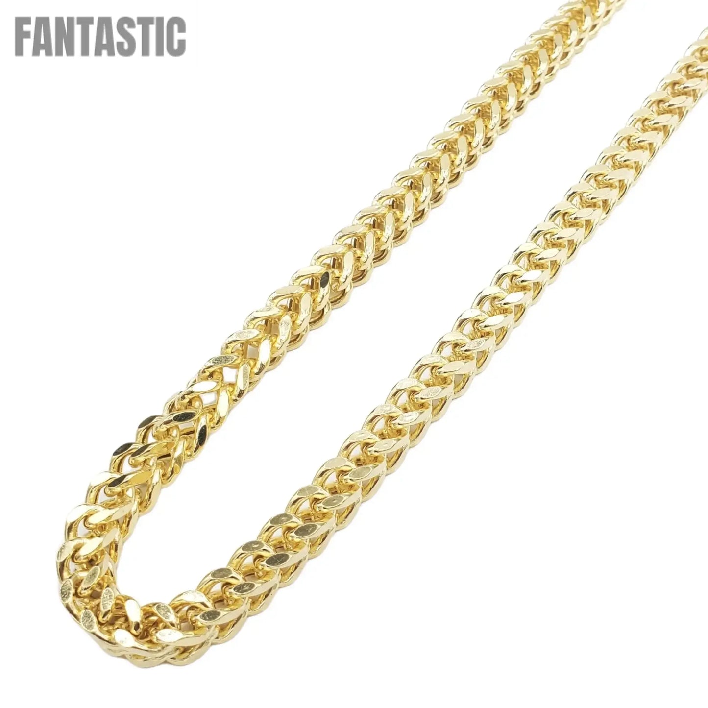 10K Gold- Hollow Franco Chain