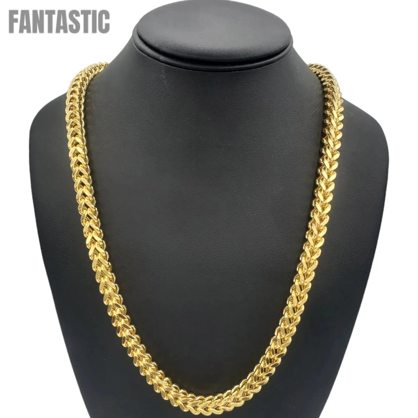 10K Gold- Hollow Franco Chain