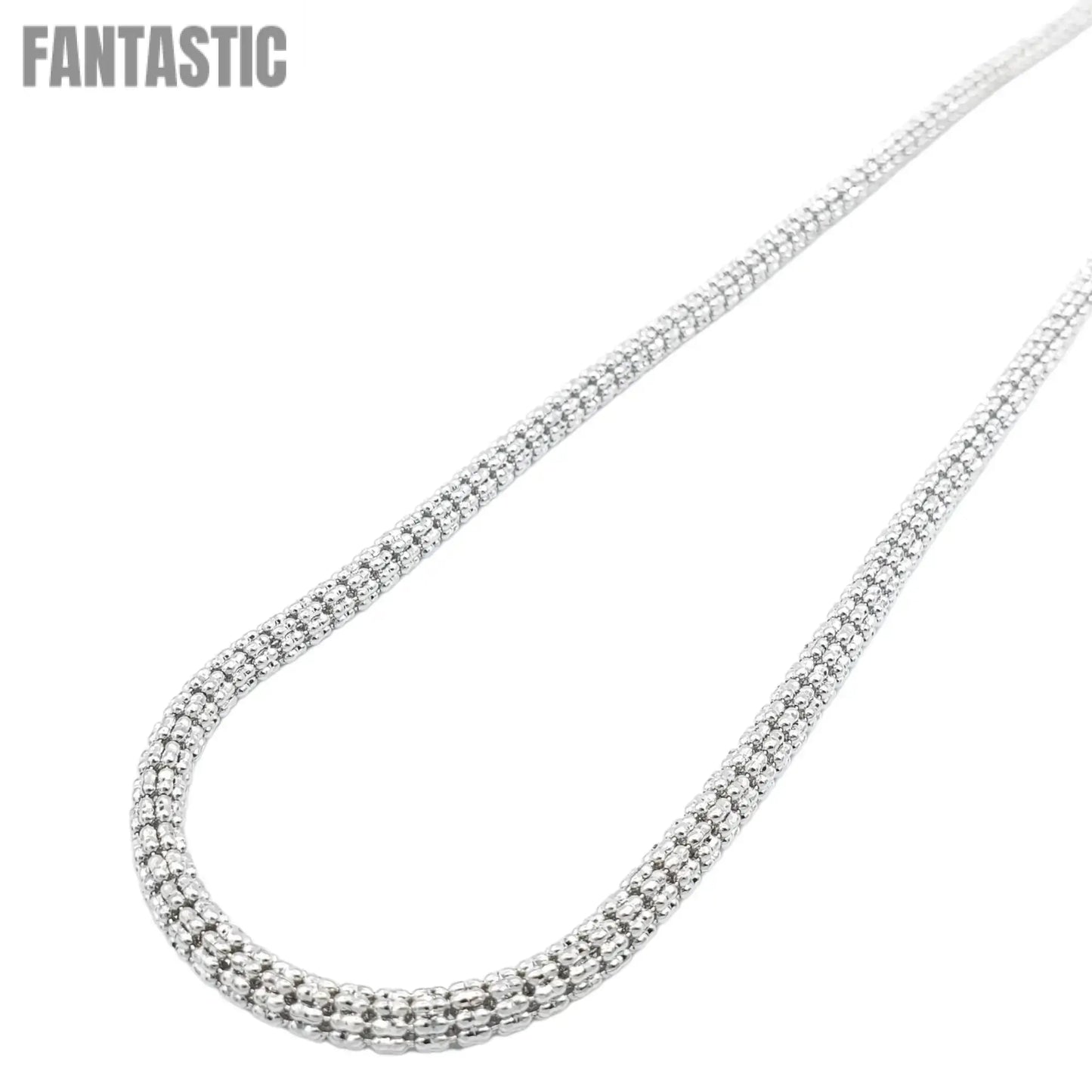 10K Gold- Ice Chain (White Gold)