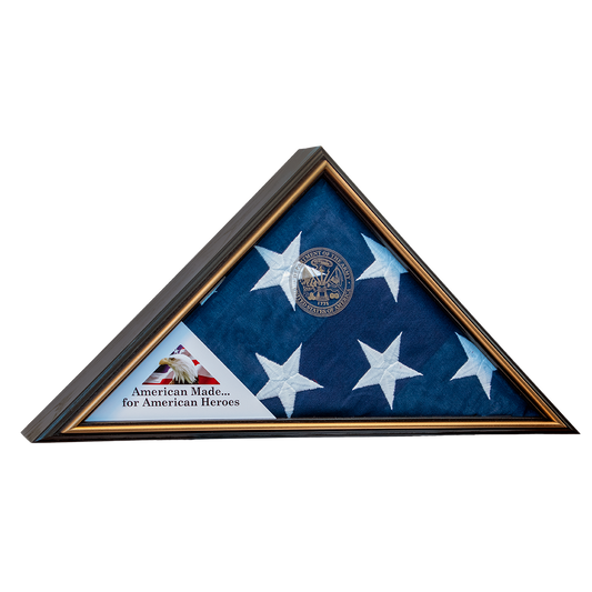Tributary Flag Case - Army Flag Display Case