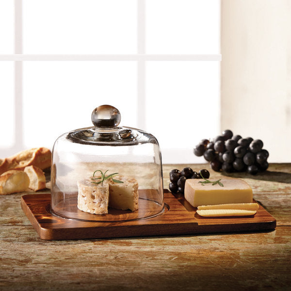 Madera Cheese Board with Bowl Set - Elegant Serving Solution