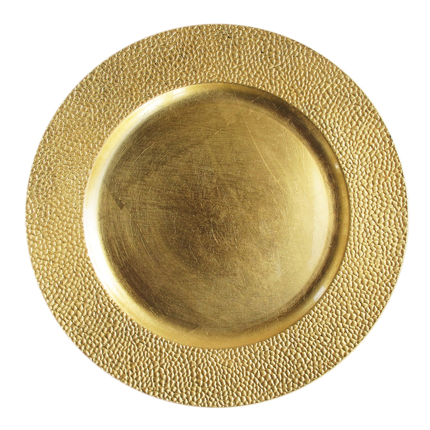 Gold Sand Charger Plate Set- 12 Pieces