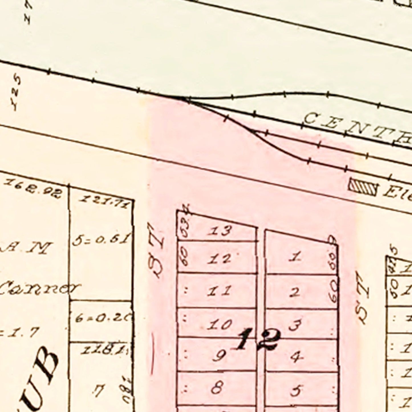 Vintage Map of Alta, Iowa 1908