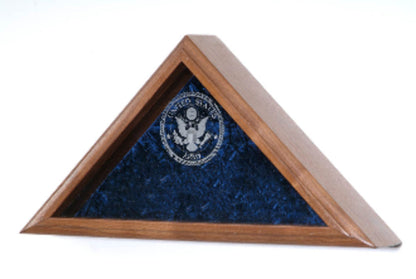 Veteran Flag Display Case- Large flag for 5ft x 9 ft flag.