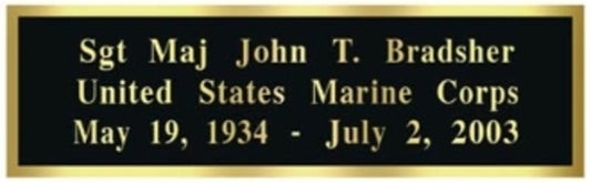 Engraved Brass Plates.Engraved Brass Plates.