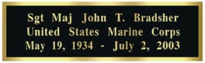 Tributary Flag Case - Marine Corps Flag Display Case