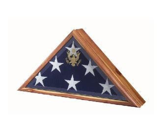 Flag Box, Flag Display Cases With Wood finish